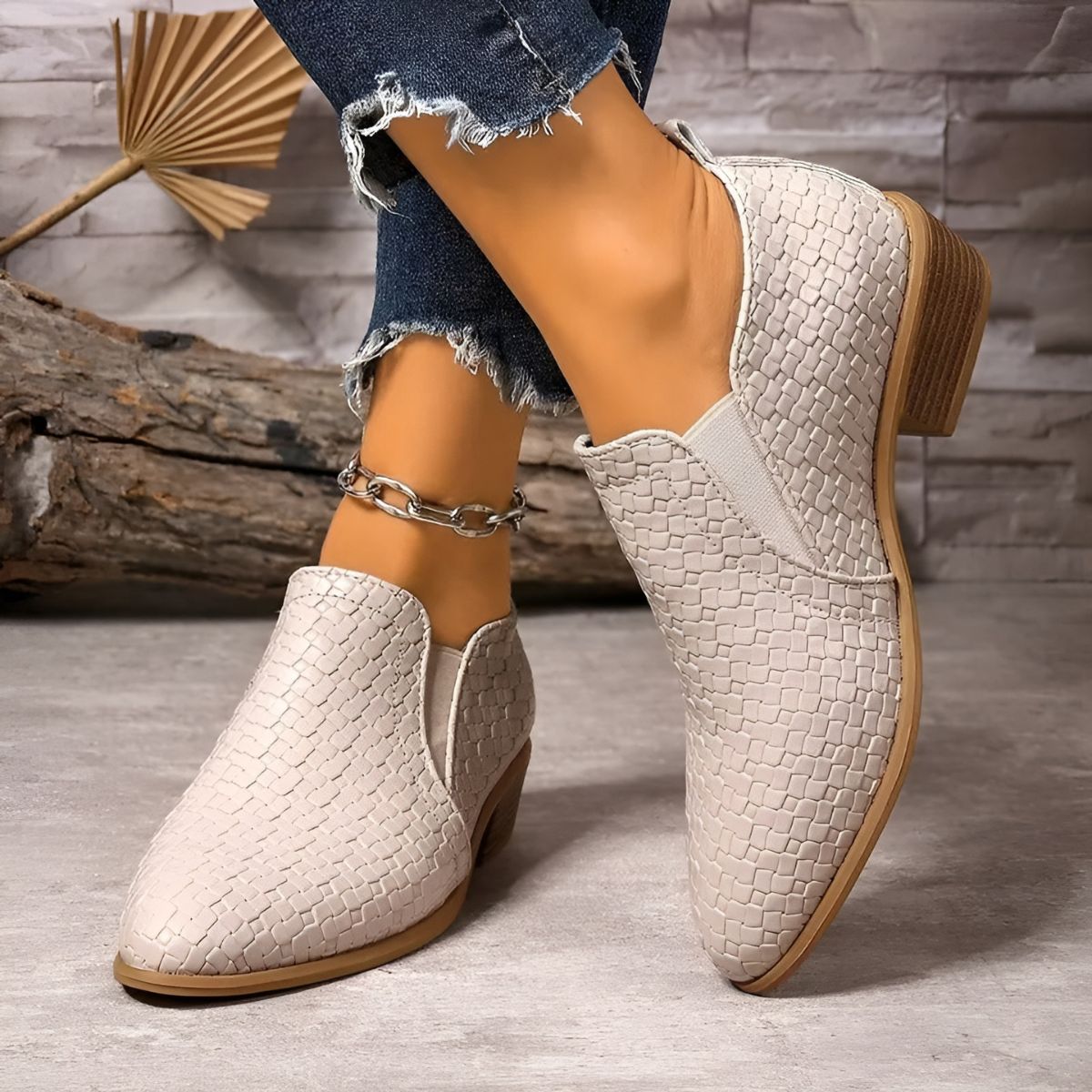 Evelyn™ | ComfortFit Leather Oxford Shoes